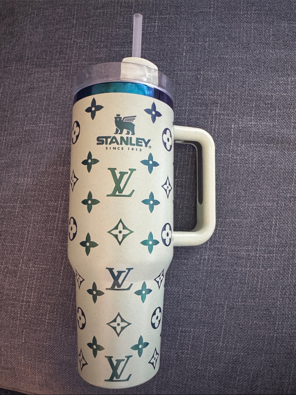 Louis Vuitton Lime Stanley Cup - Picture 2 of 10